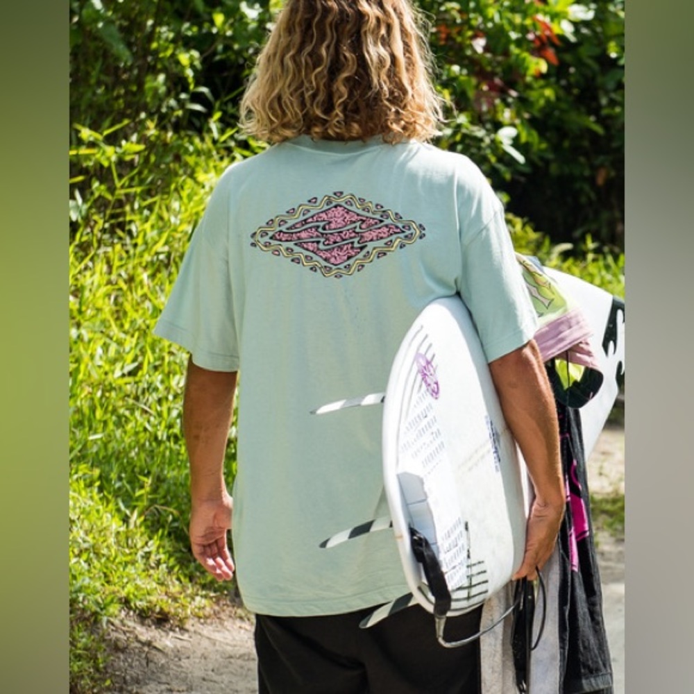 Billabong Crayon Wave T-Shirt Graphic Tee